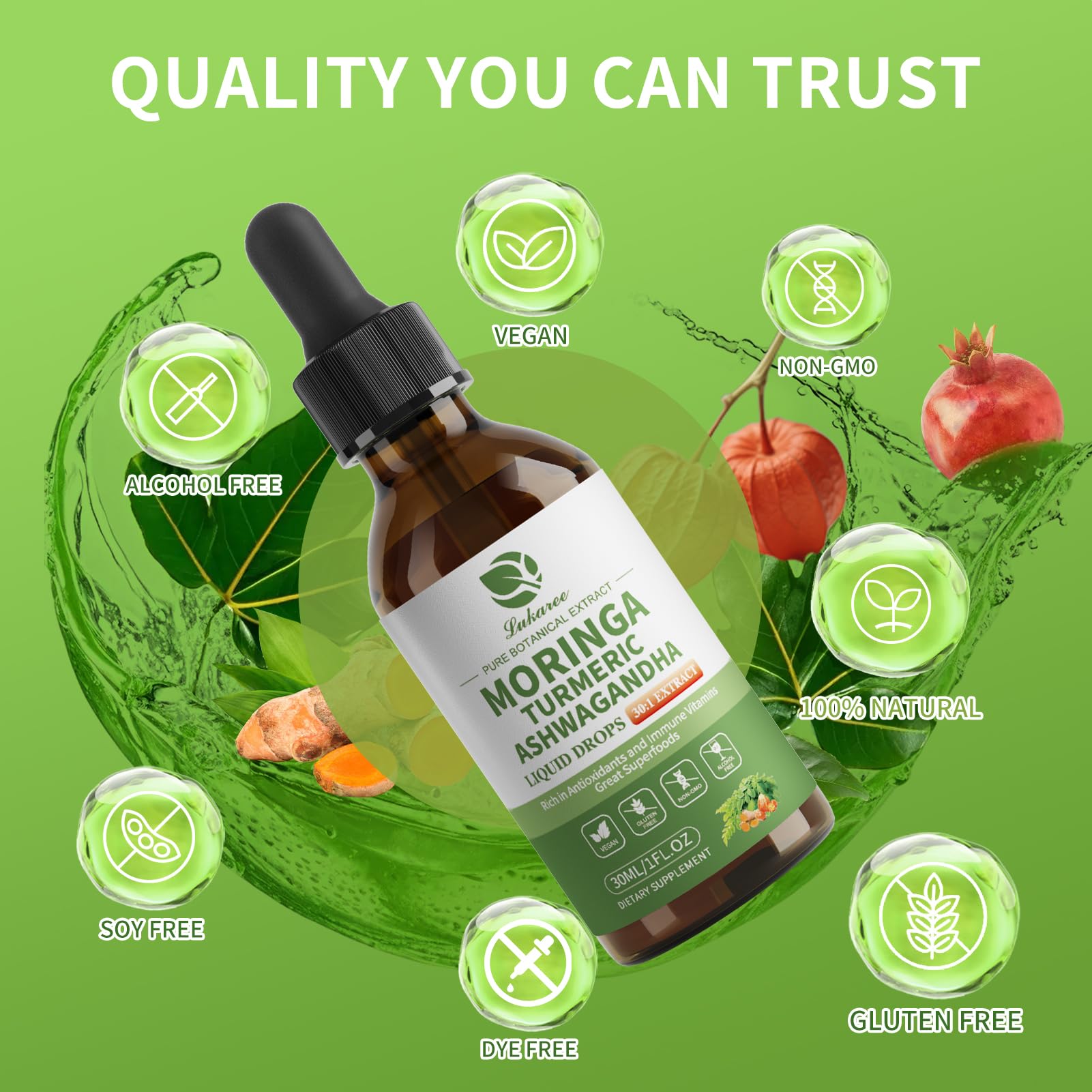 Key ingredients include Quercetin, Zinc, and Vitamin D3 for immune function.