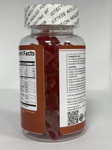 Gummies showcasing natural raspberry flavor