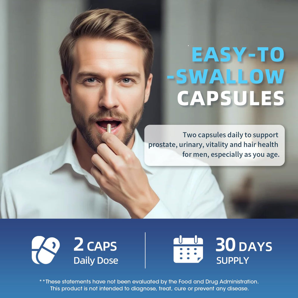 60-capsule bottle ready for daily use