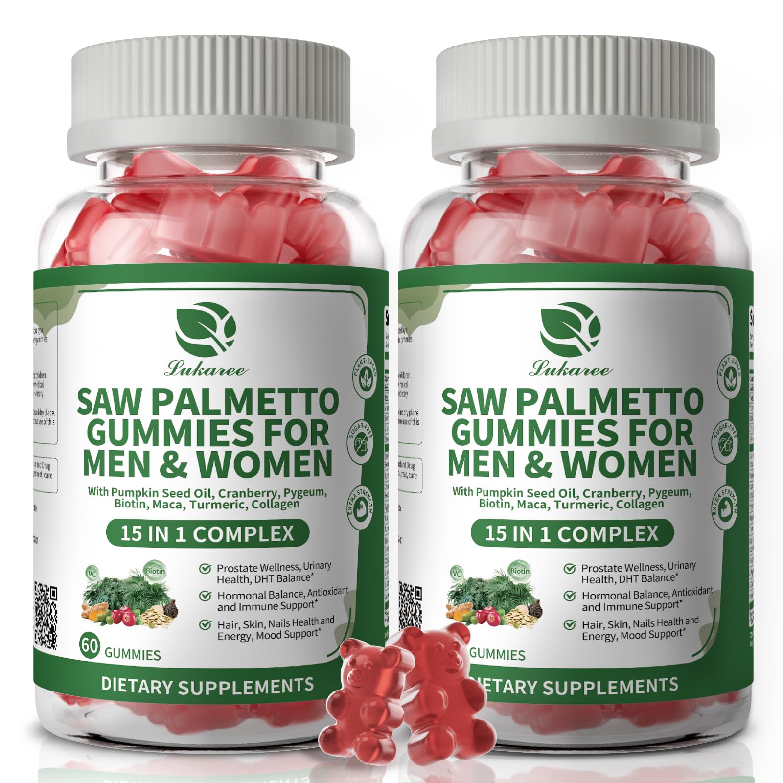 Lukaree Saw Palmetto Gummies hero image