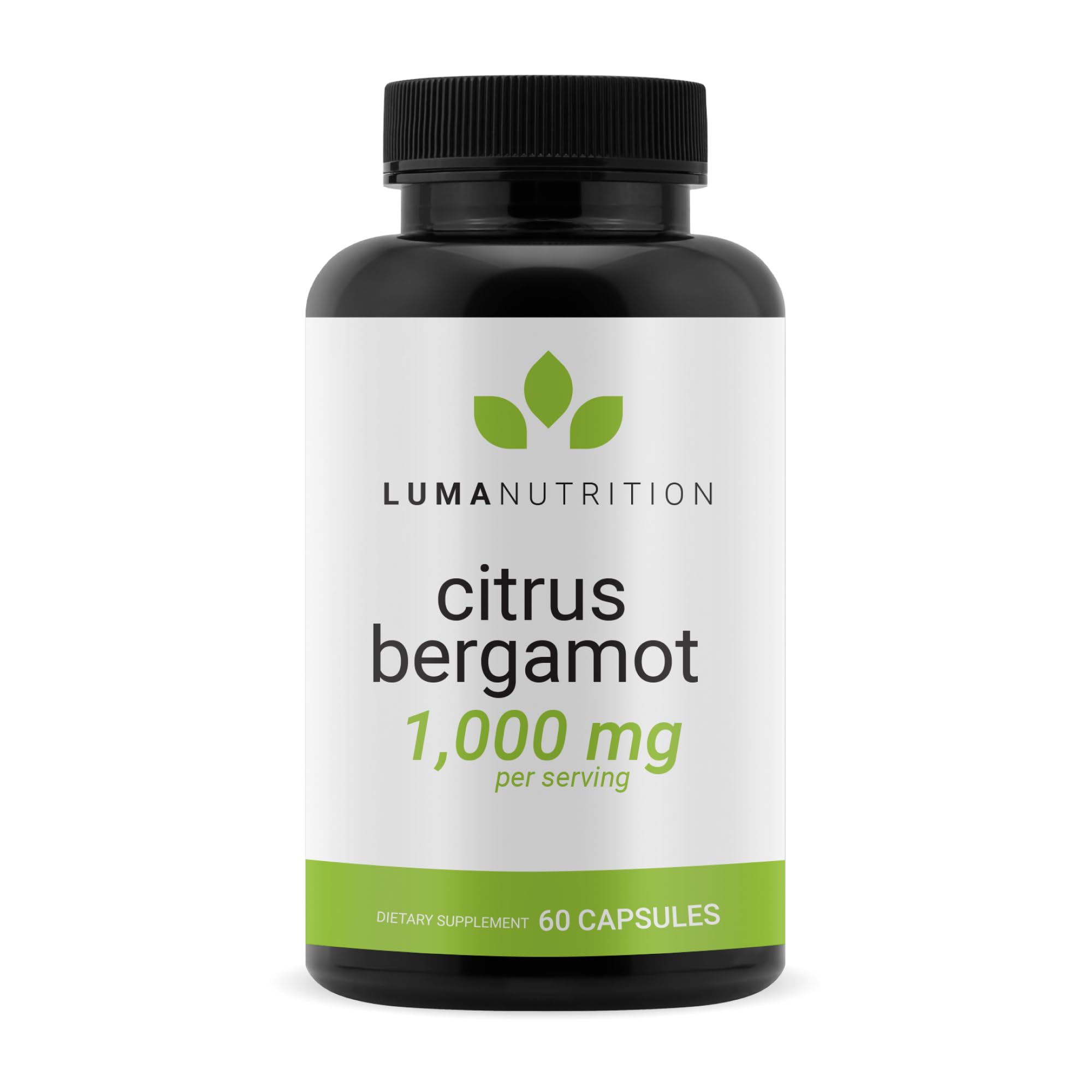 Luma Nutrition Citrus Bergamot 1000mg bottle front label