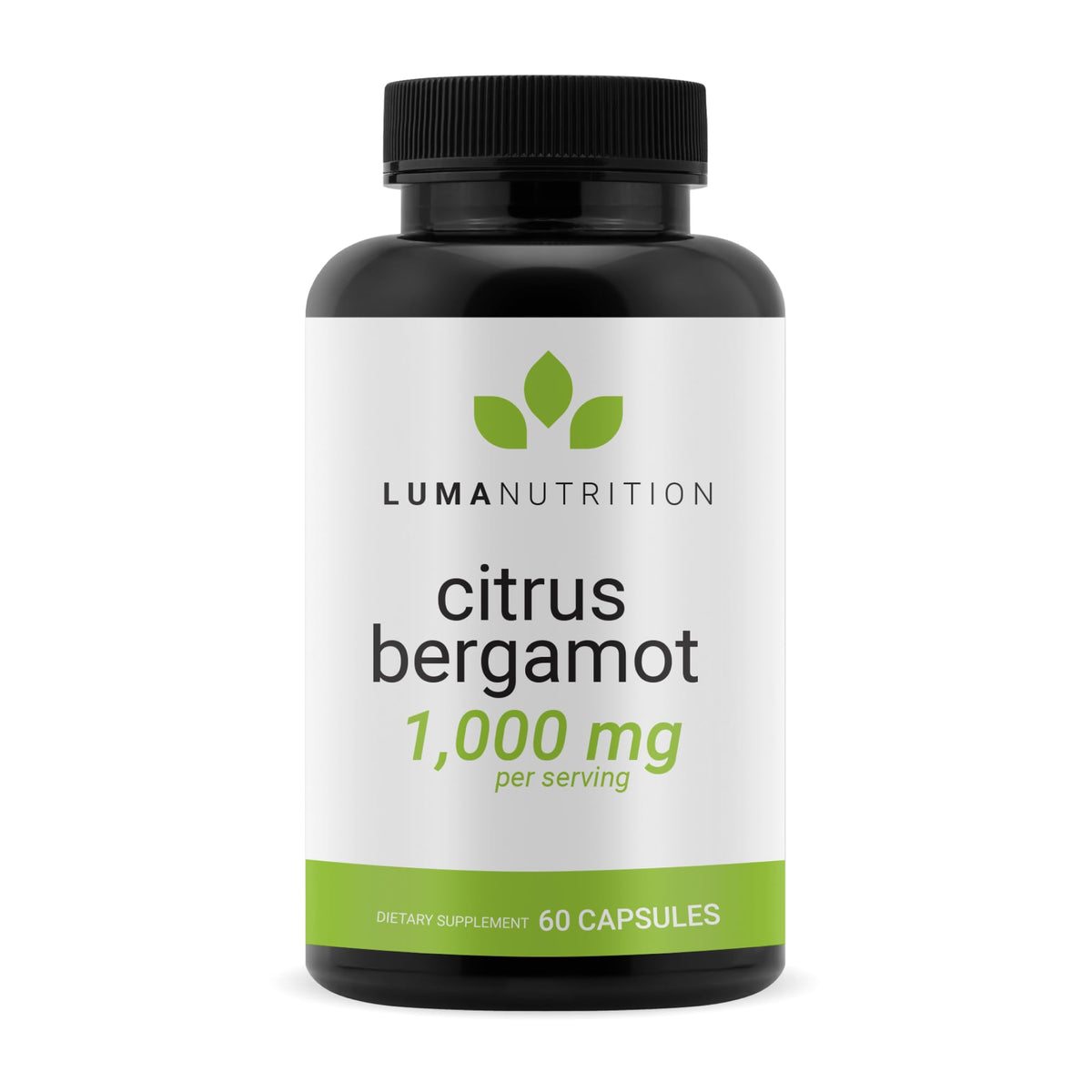 Bottle of Luma Nutrition Citrus Bergamot 1000mg