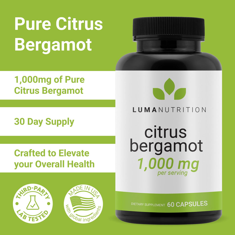 Citrus bergamot 1000mg capsules