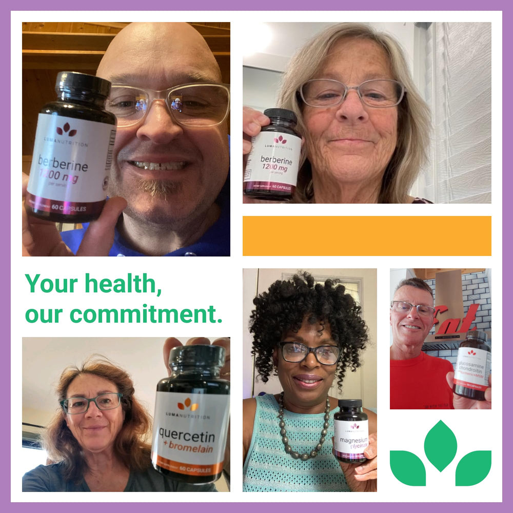 Luma Nutrition magnesium glycinate supports daily wellness in a simple capsule.