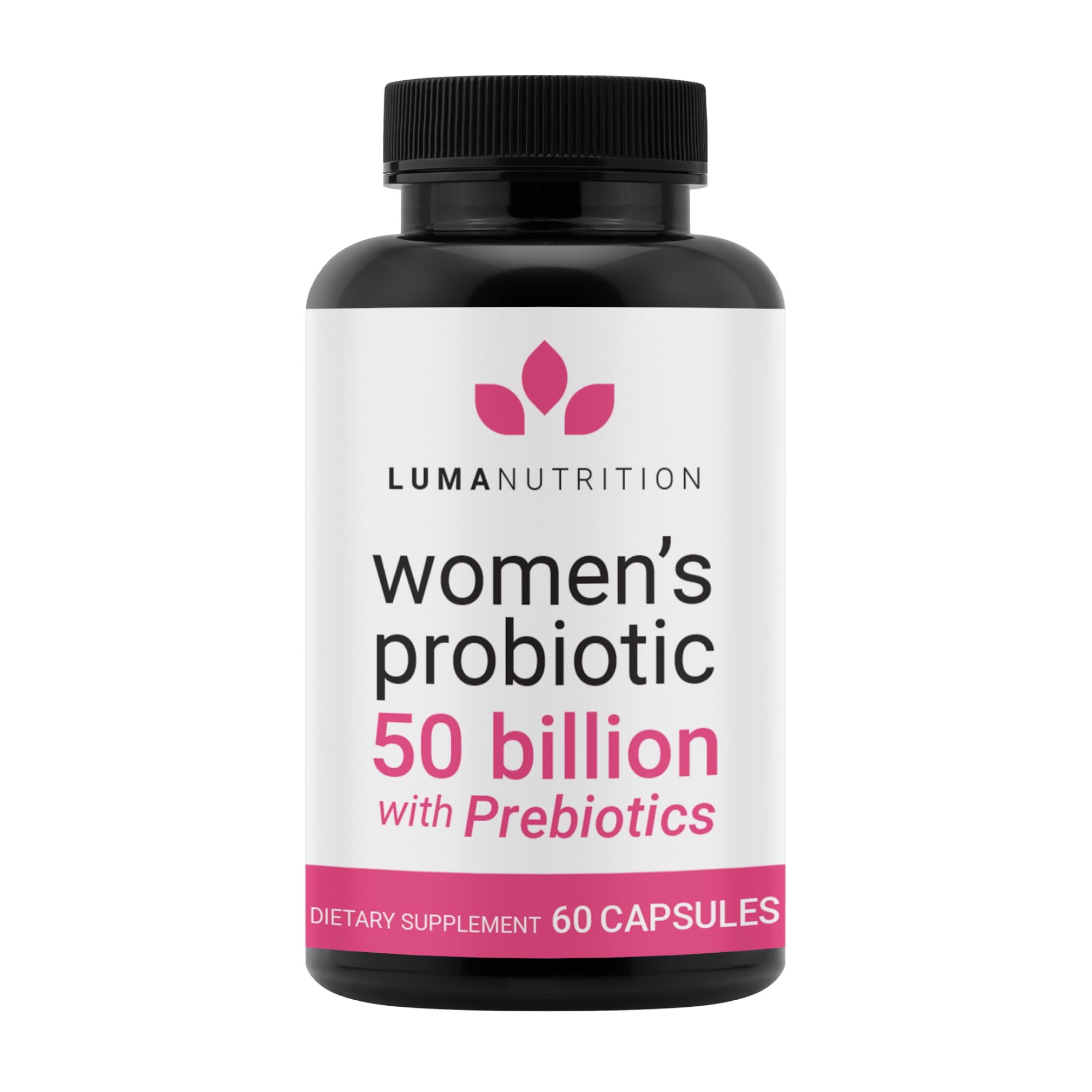 Hero image of Luma Nutrition Probiotics for Women with Prebiotics and 60 capsules