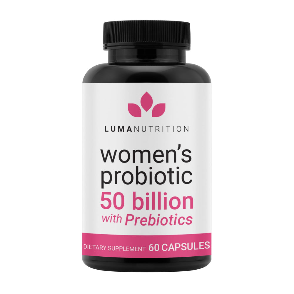 Hero image of Luma Nutrition Probiotics for Women with Prebiotics and 60 capsules