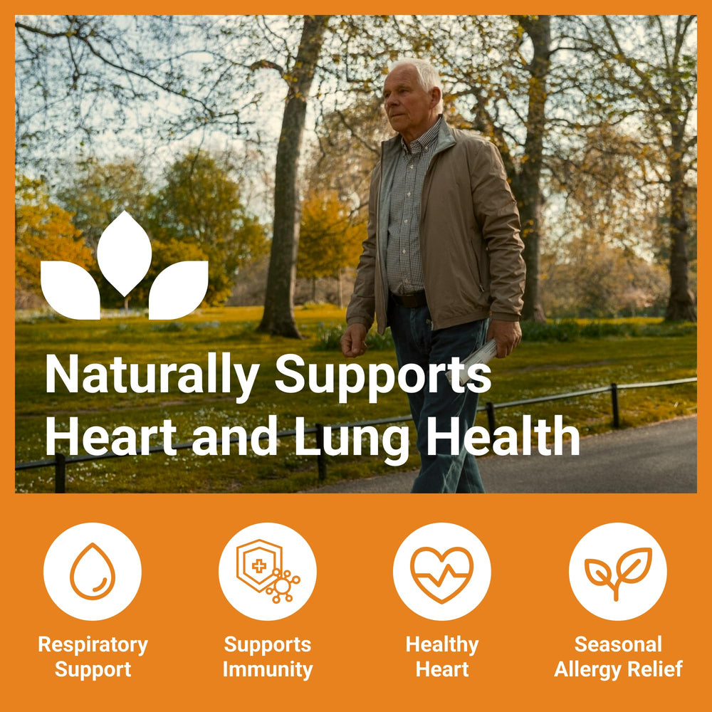 Quercetin and bromelain ingredients label for Luma Nutrition