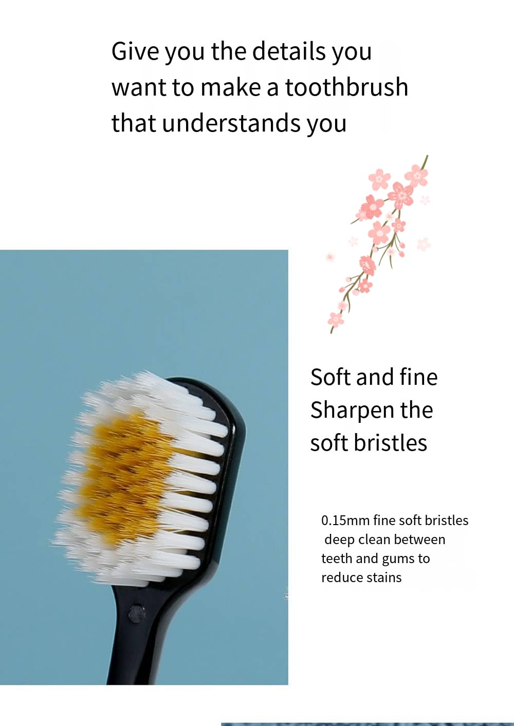 All-round teeth and gums care with LuminaLife toothbrush