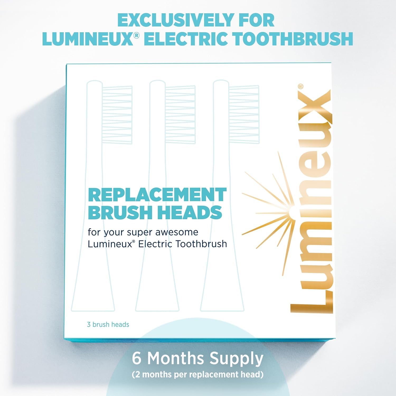 Replacement bamboo material featured on Lumineux heads