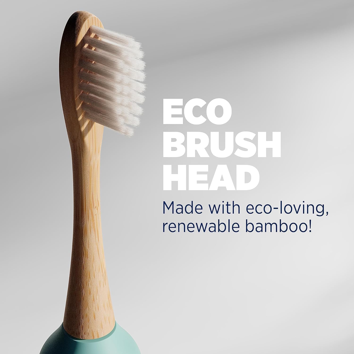 Dentist-designed Lumineux brush head close-up