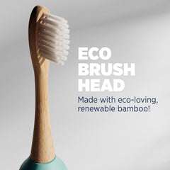 Dentist-designed Lumineux brush head close-up