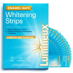 Lumineux Teeth Whitening Strips box – 35 treatments