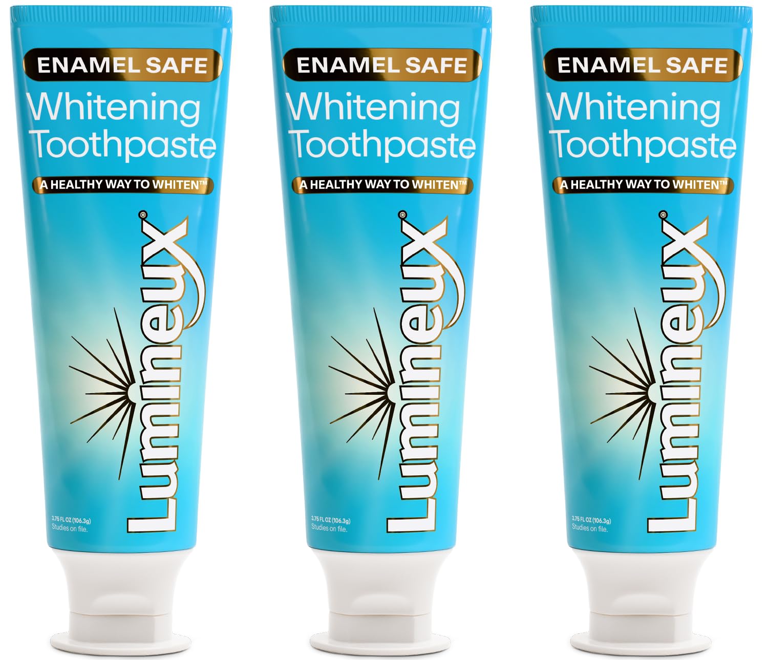 Lumineux Teeth Whitening Toothpaste 3 Pack – main product shot