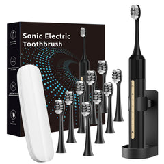 Lumivoid Sonic Toothbrush Black – front view