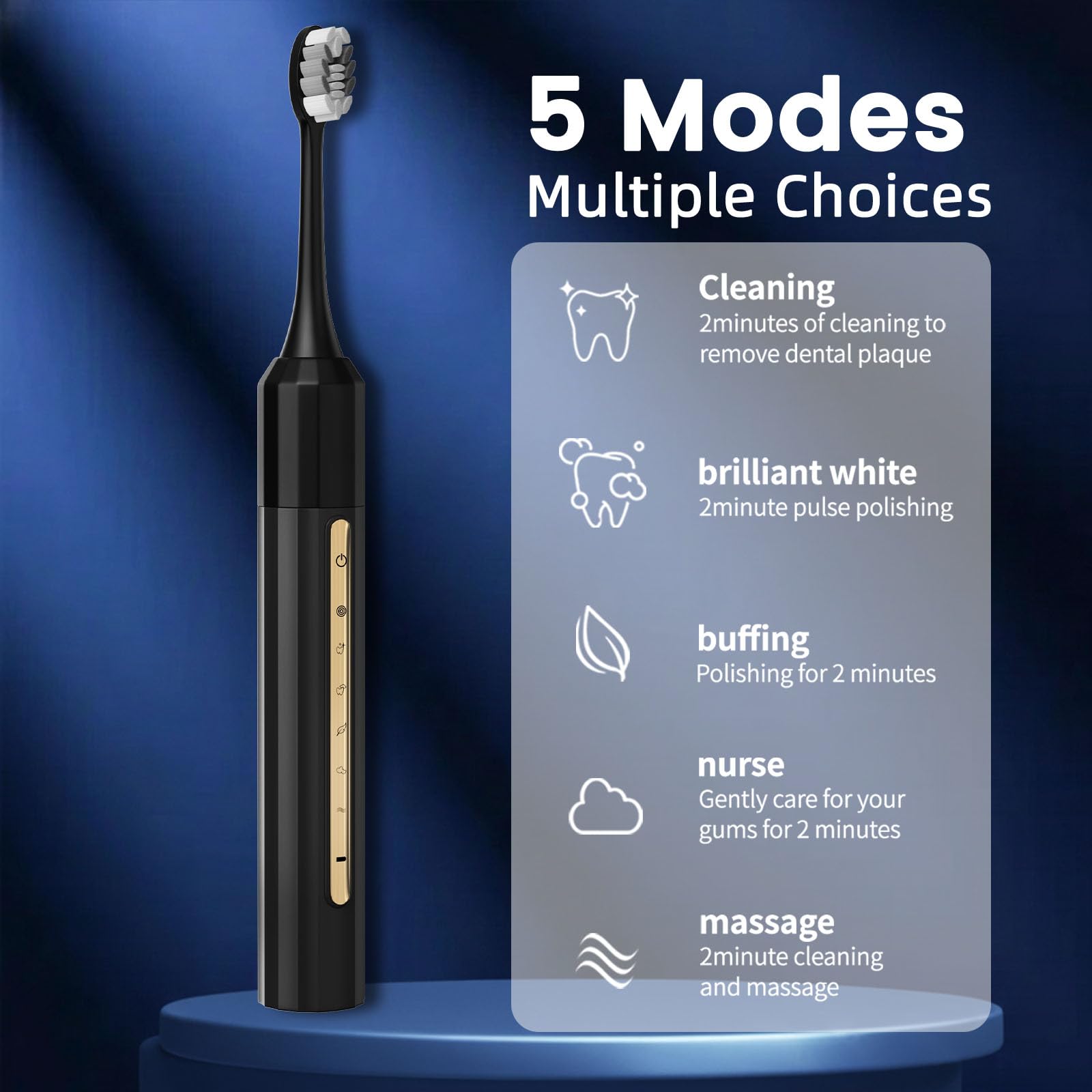 Close-up of Lumivoid Black handle