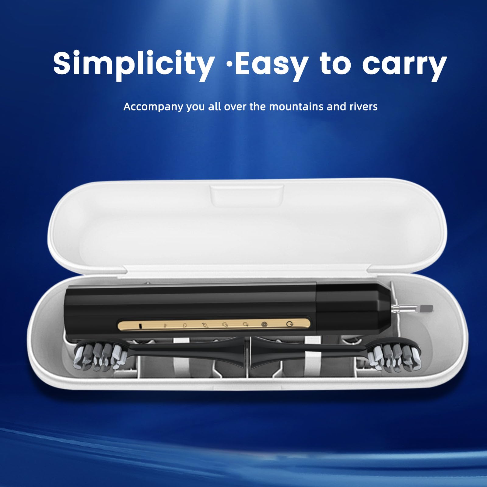 IPX8 waterproof Lumivoid toothbrush under water
