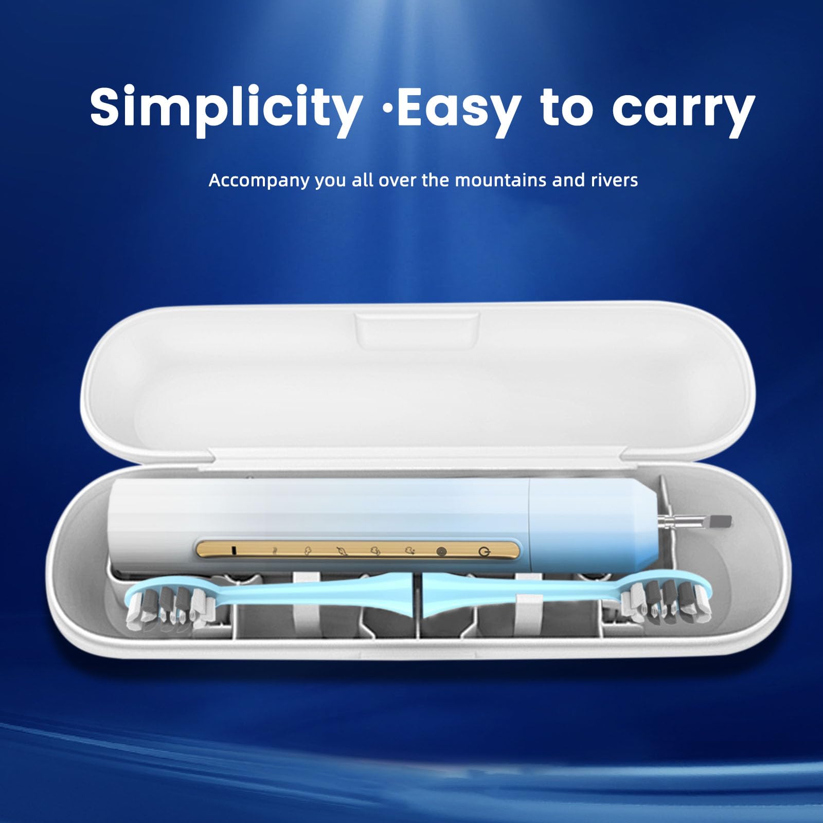 Lumivoid Sonic Electric Toothbrush IPX8 waterproof in bathroom
