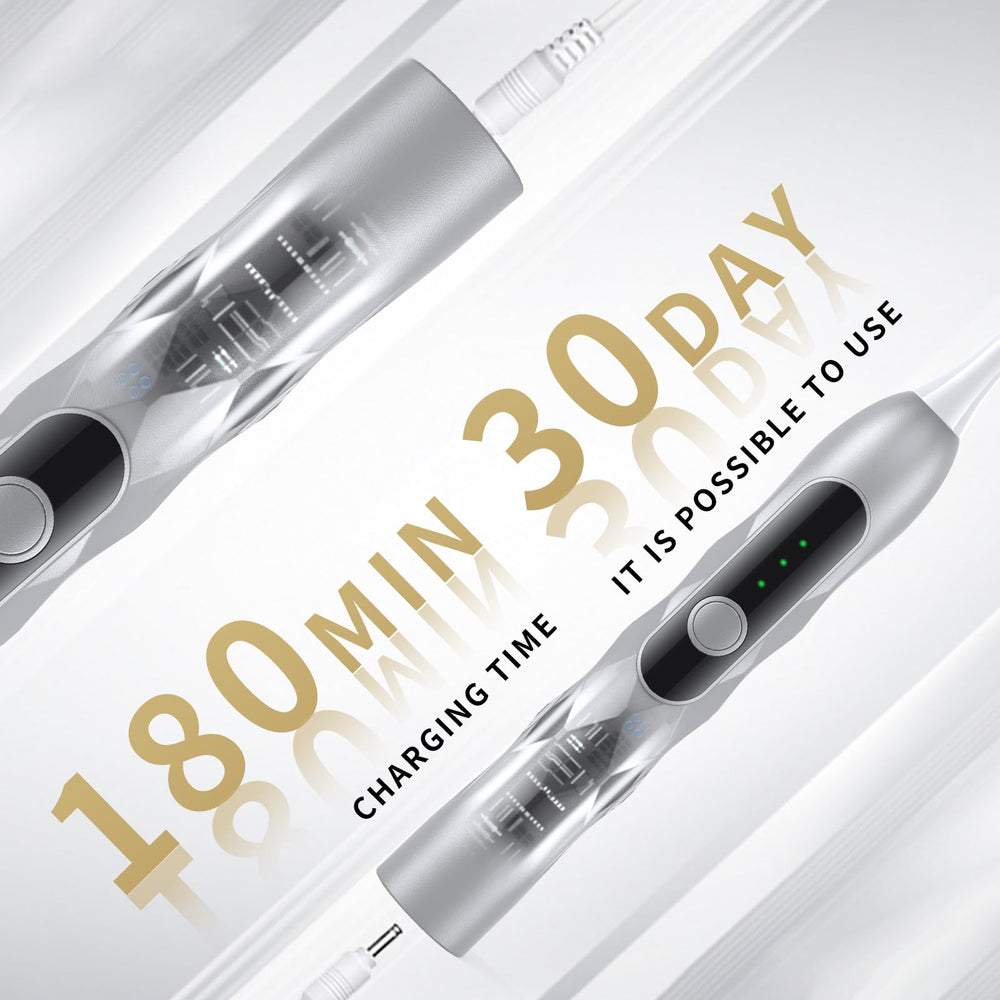 Lumivoid IPX8 waterproof electric toothbrush for shower use