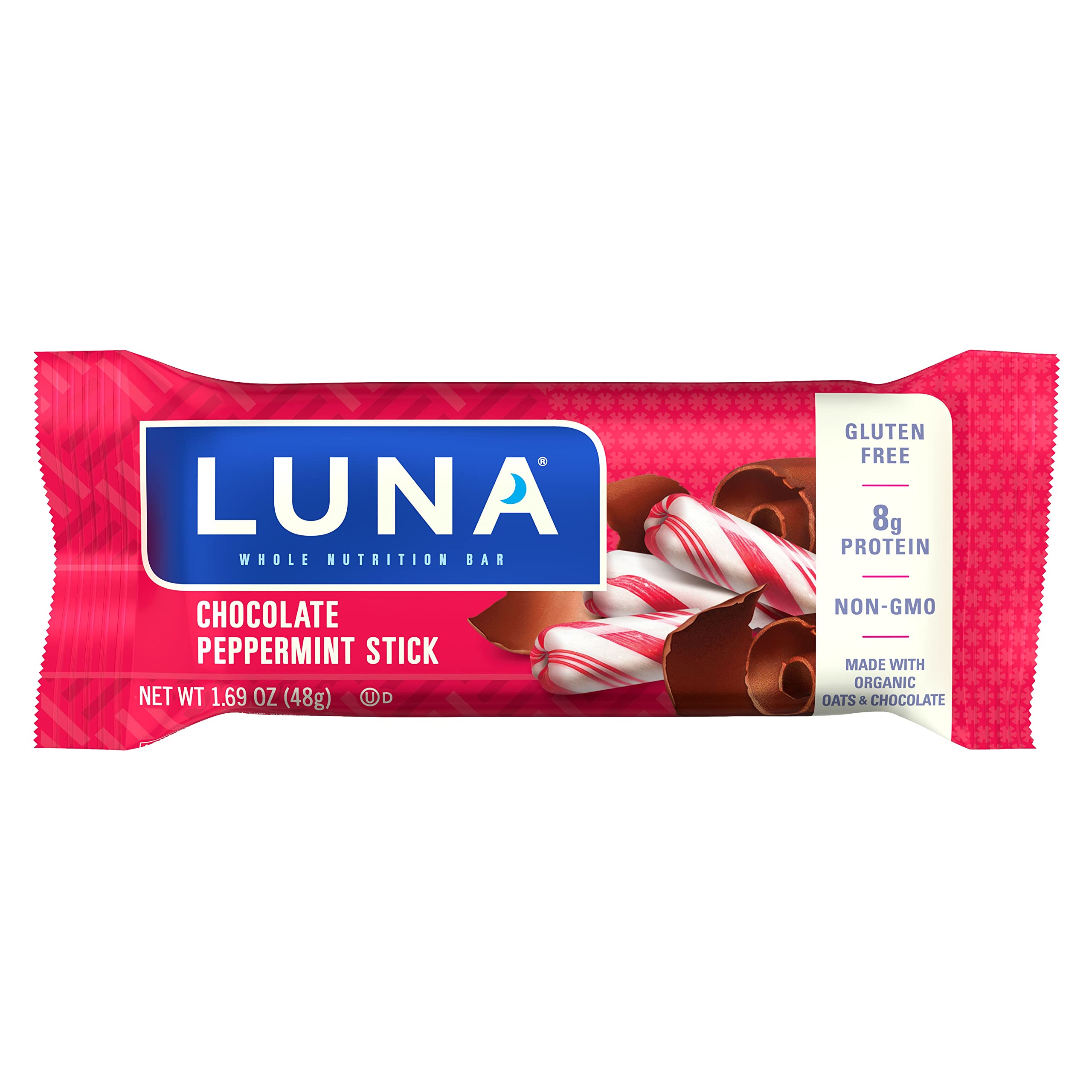 LUNA Bar gluten-free vegan snack bar packaging