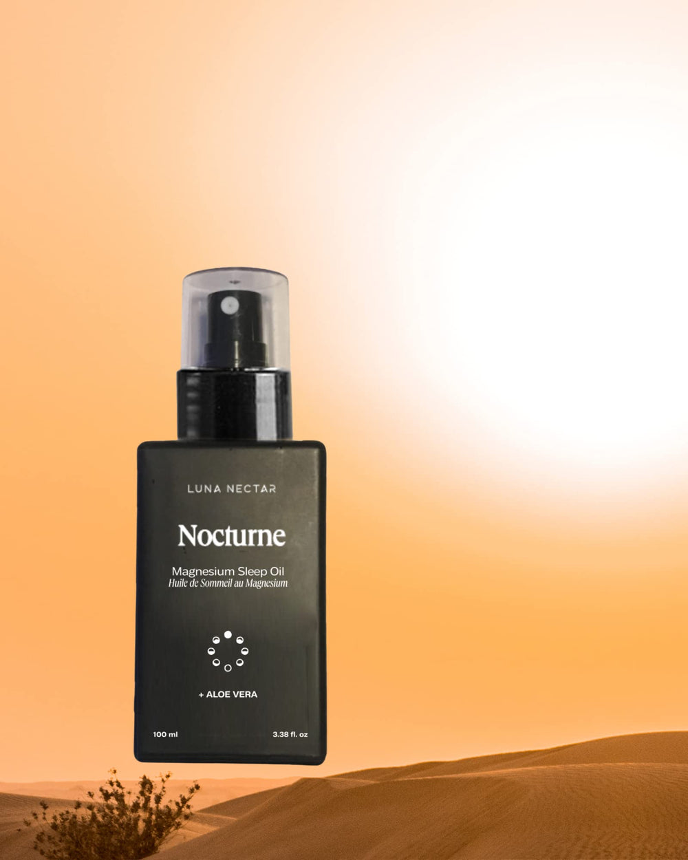 Ingredients: magnesium oil with aloe vera and lavender