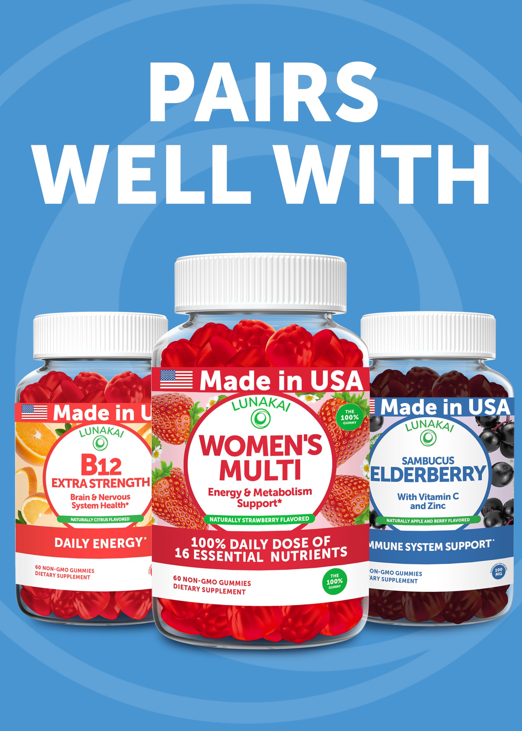 60-count bottle label with nutrition details