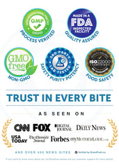 Close-up of Lunakai lemon-flavored collagen gummies