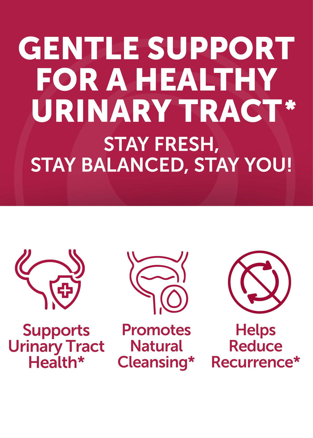 Close-up of Cran-Raspberry flavored gummy