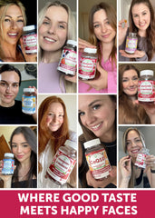 Nutritional information for Lunakai Cranberry Gummies per serving