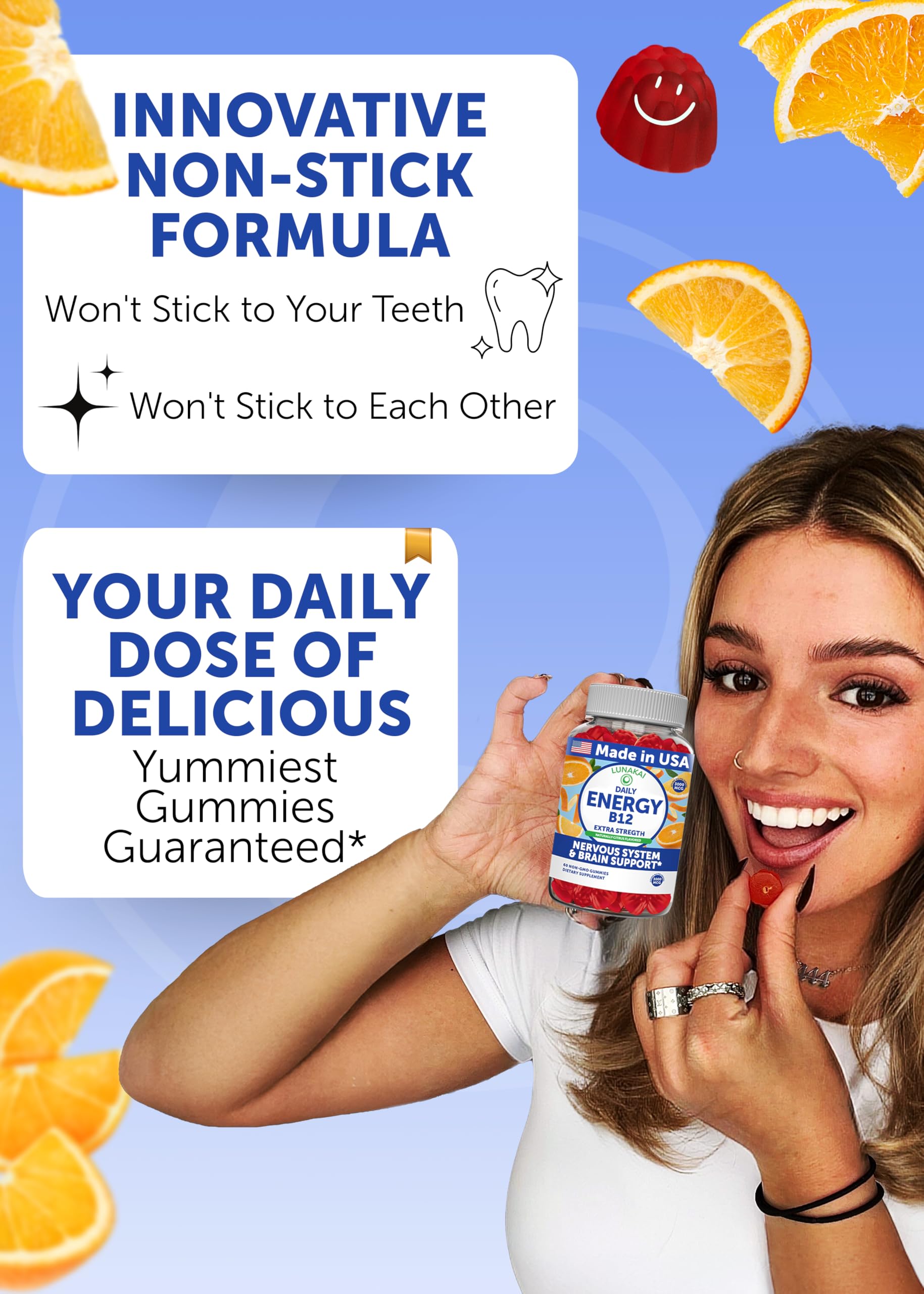 3000 mcg methylcobalamin B12 label close-up