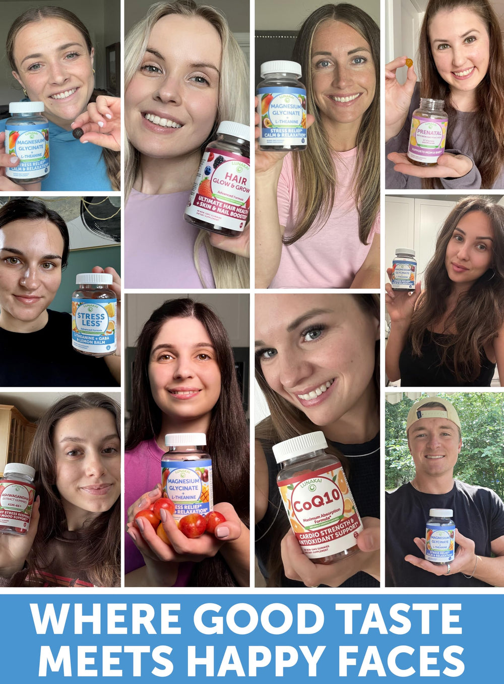 Vegan, non-GMO, gluten-free and allergen-friendly magnesium gummies