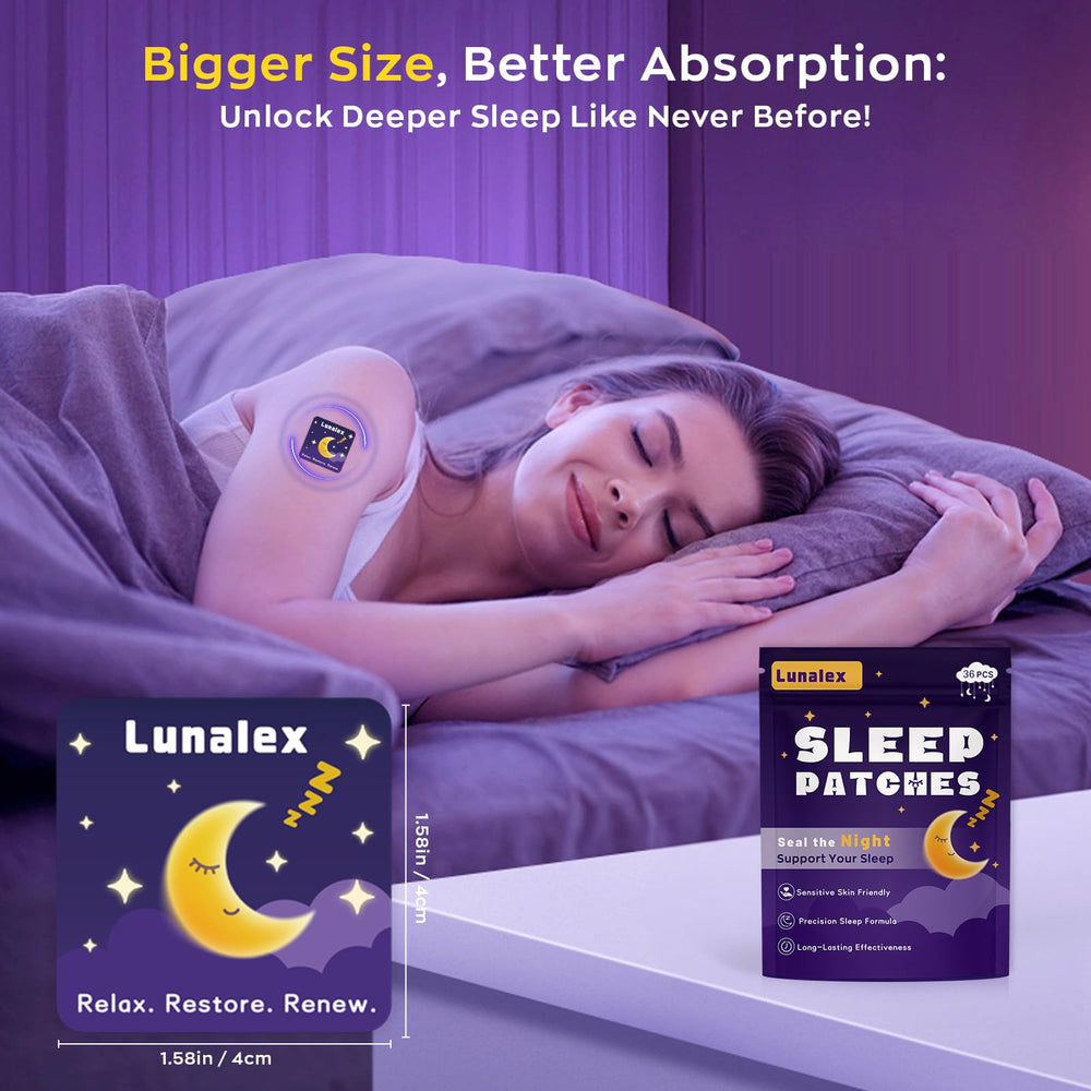 Steps to apply Lunalex Sleep Patch
