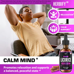 Lung health support from licorice root extract drops