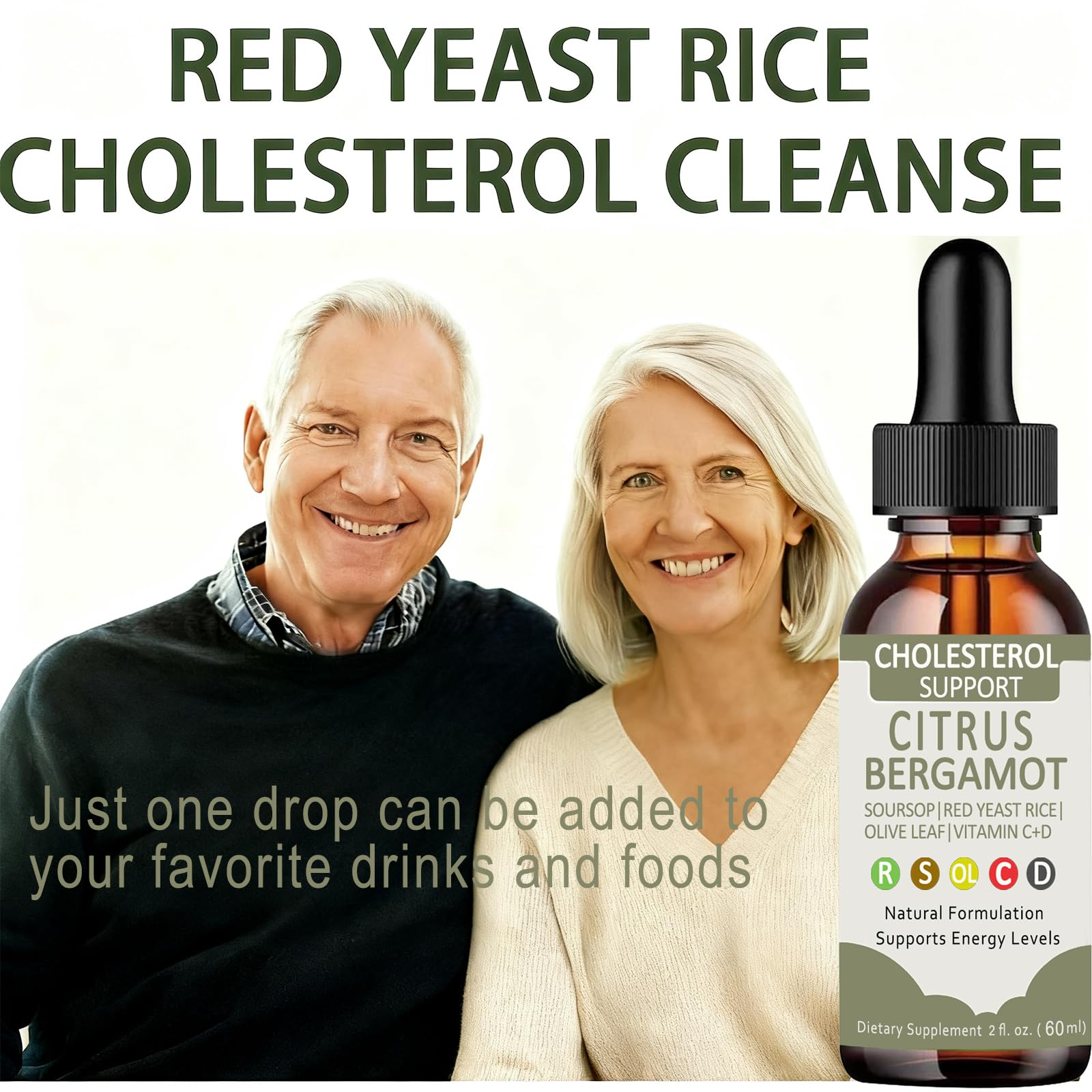 Vegan-friendly, non-GMO wellness supplement label