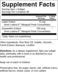 Supplement facts panel and packaging may vary