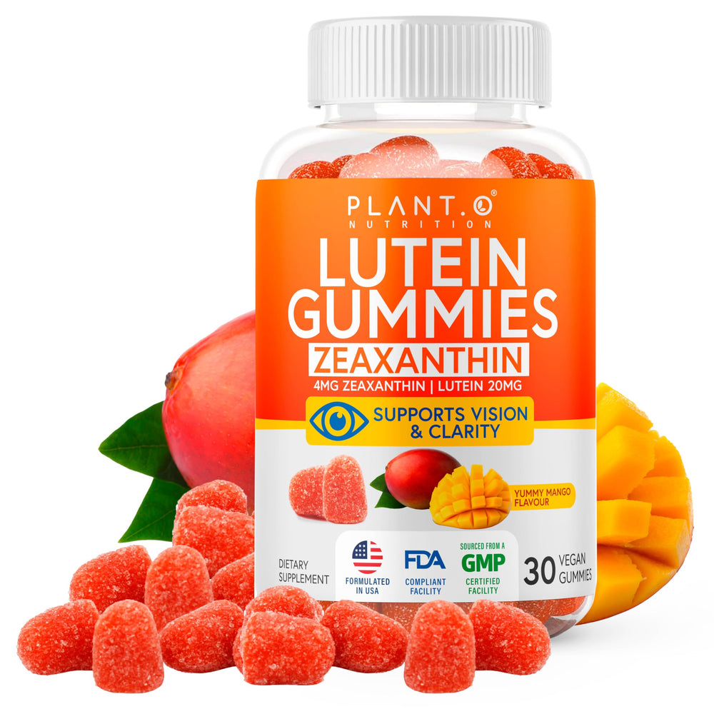 Lutein & Zeaxanthin Gummies bottle front label