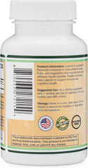 Luteolin 60-serving 100mg bottle with capsules