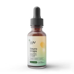 Hero image for LUV Health Neuro Drops product page