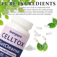 Capsules of Lverpure Celltox Gut Cleanse