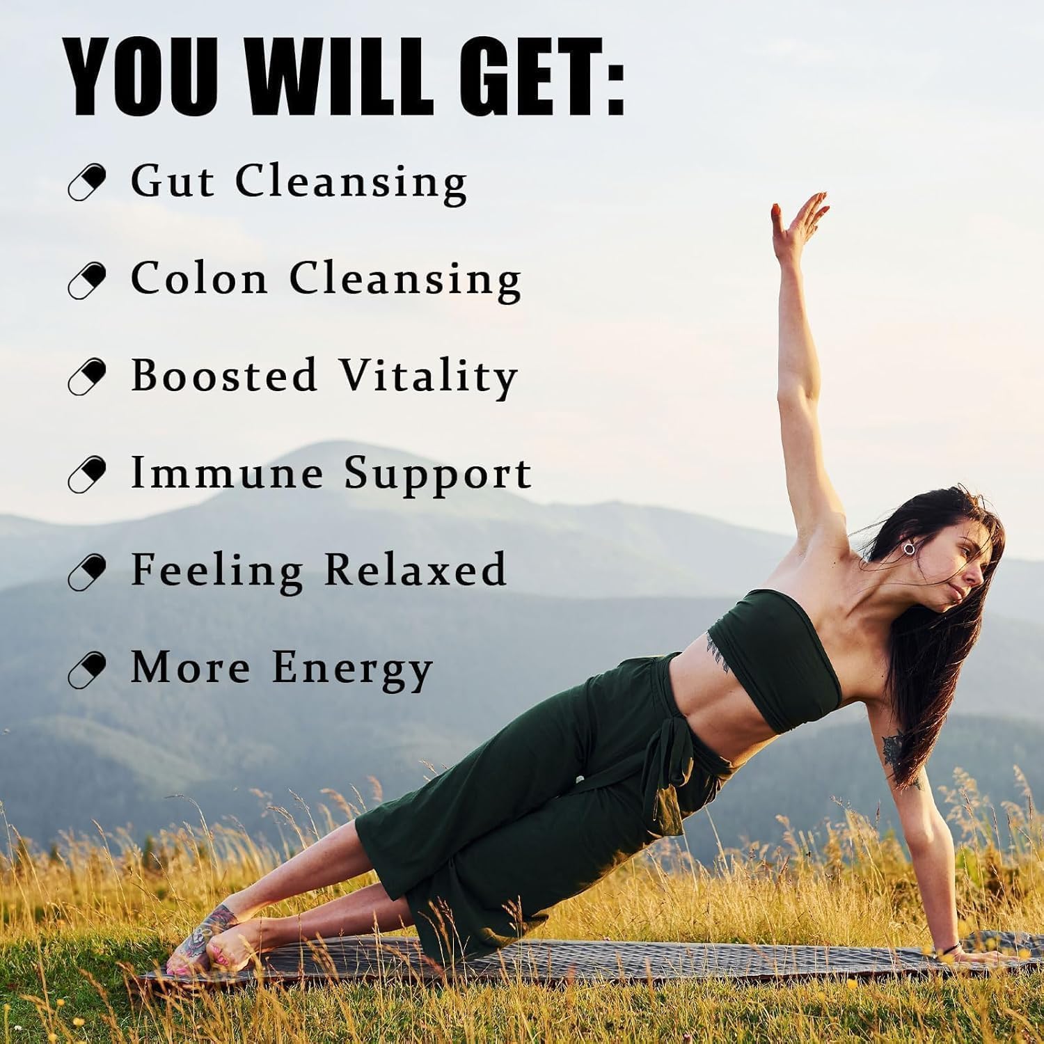 Non-GMO plant-based ingredients used in Celltox Gut Cleanse