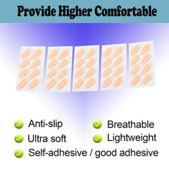 LVVFIT foam nose pads 1mm black color