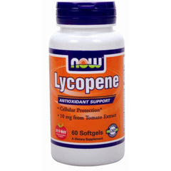 NOW Lycopene 10 mg Softgels - 60-count bottle