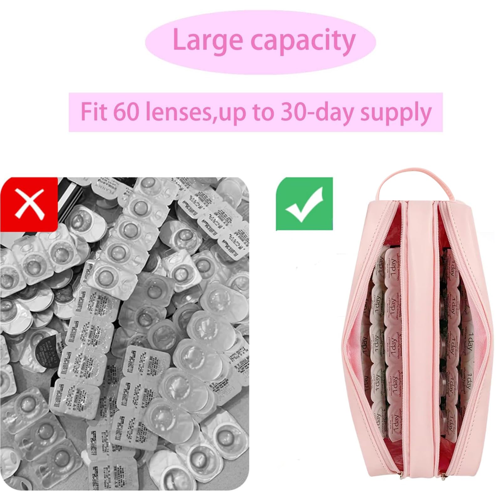 Versatile storage for accessories like glasses and makeup