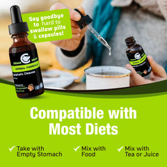 Graphic illustrating lymphatic support and immune health