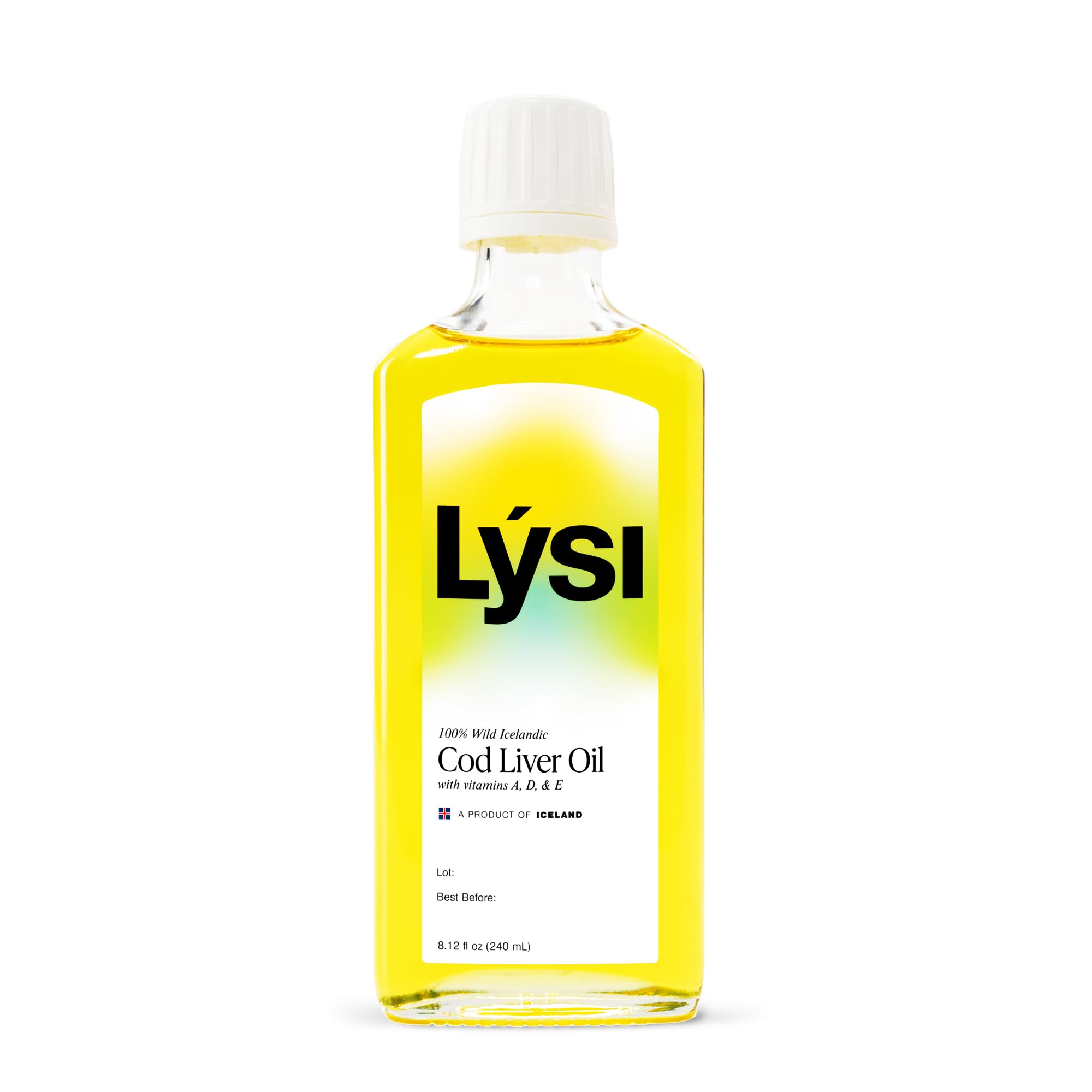 Vitamins A D and E included in Lysi cod liver oil