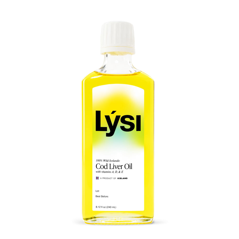 Vitamins A D and E included in Lysi cod liver oil