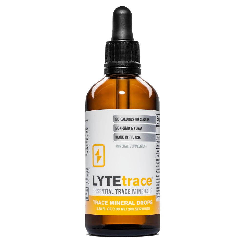 LyteLine Trace Mineral Drops bottle and label