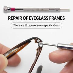 Mini precision screwdriver included in the kit