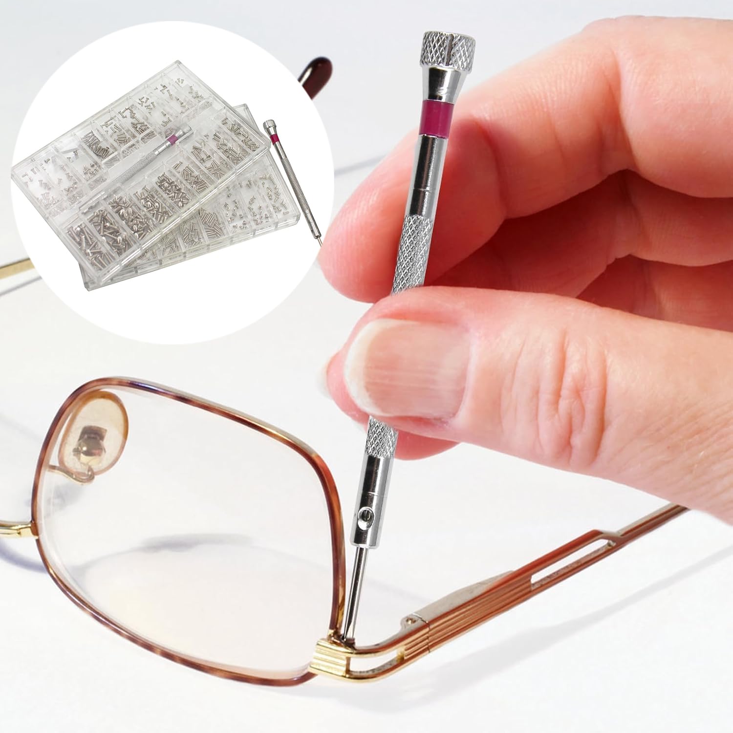 Rust-resistant silver Phillips screws