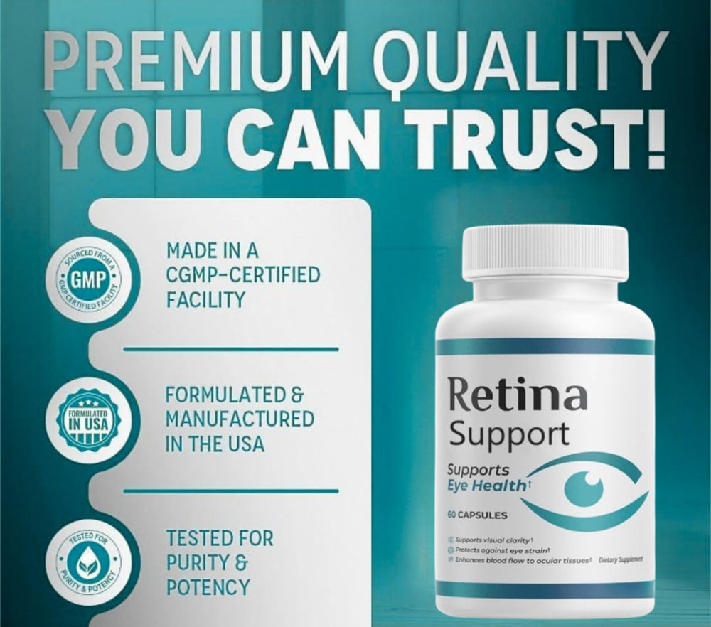 M B RetinaSupport Pack 3 packaging with VisionClear label