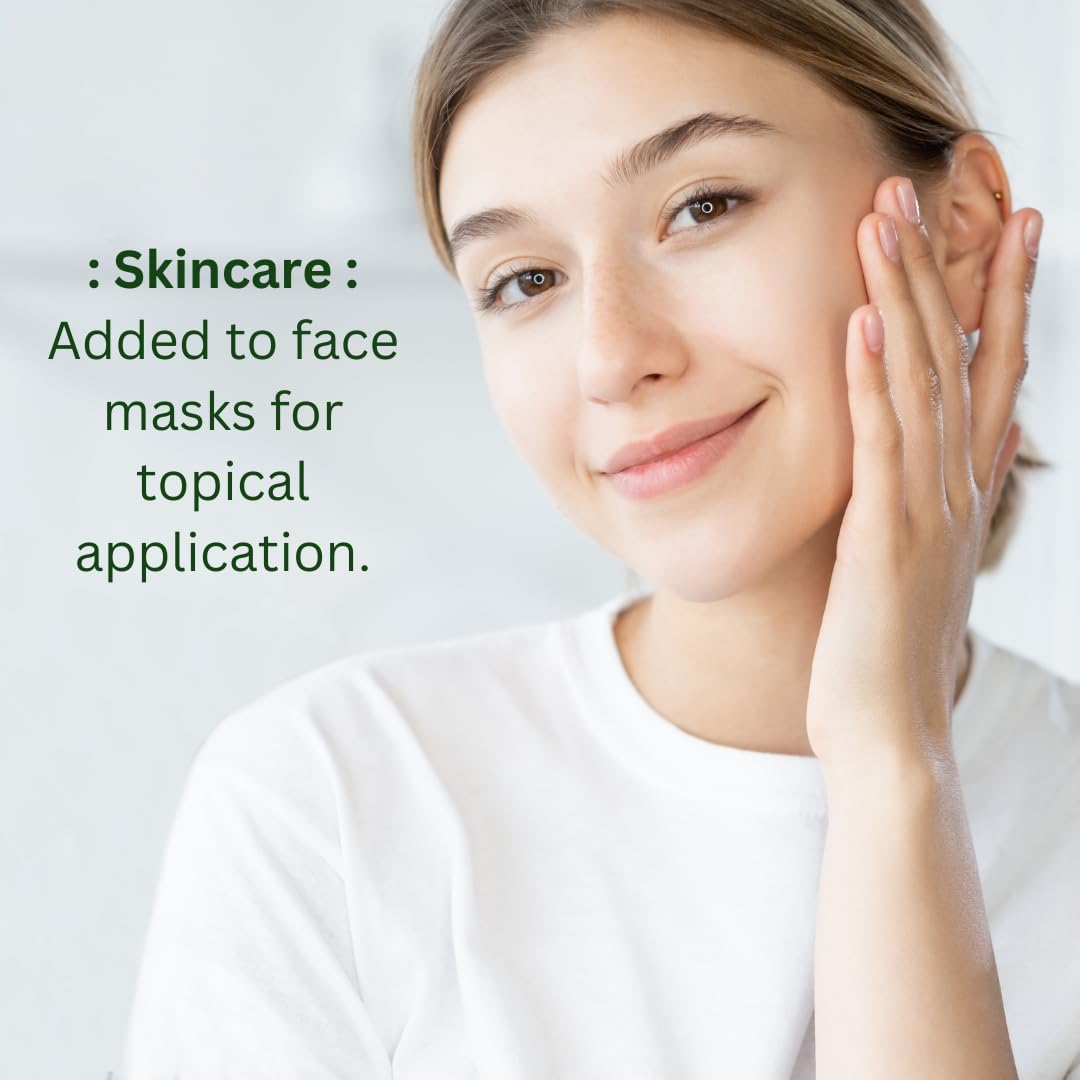 mGanna Karela leaves powder used as a face mask ingredient